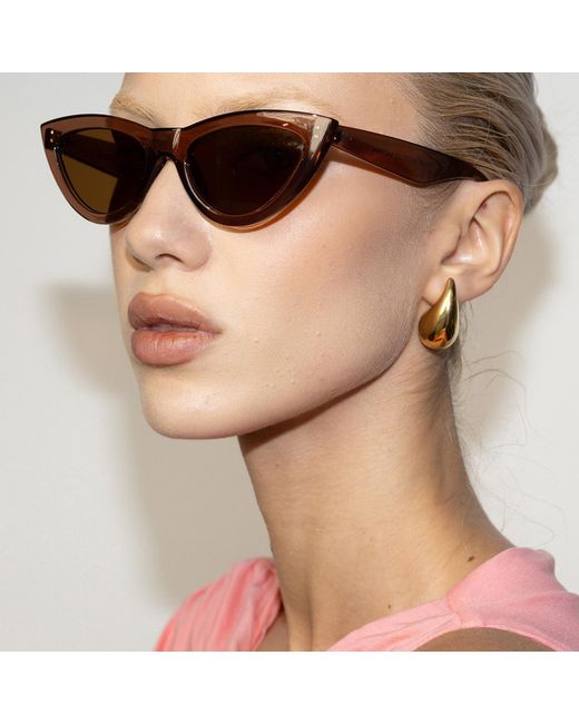 Reality Eyewear Brown Kiss Kiss