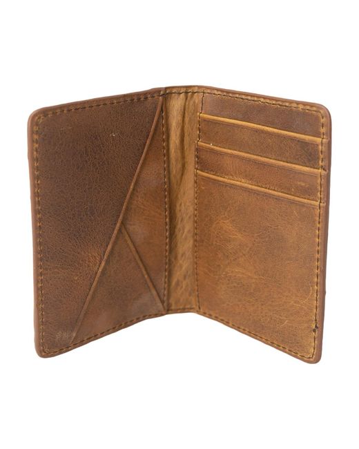 Rōmfrē Brown Kona Minimalist Bifold for men