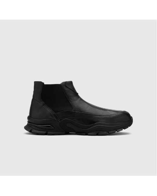 Ilvi Black Bened Leather Boot for men