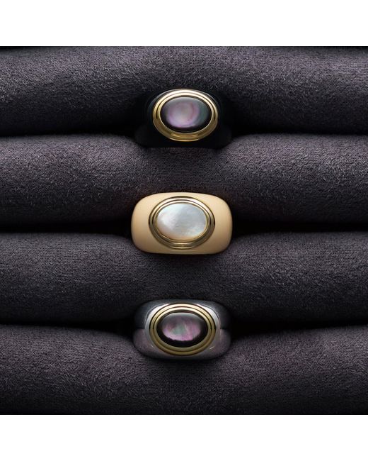 Stone Fruit White Core Ring