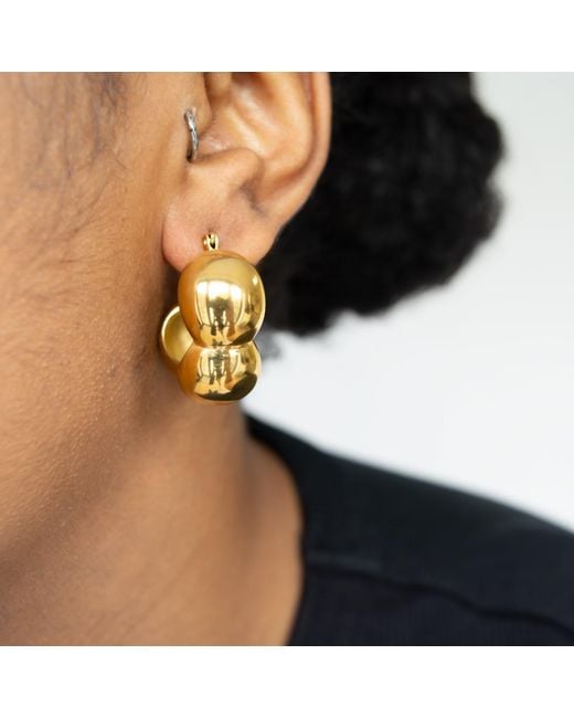 Superdivajewellery Metallic Bubble Earrings