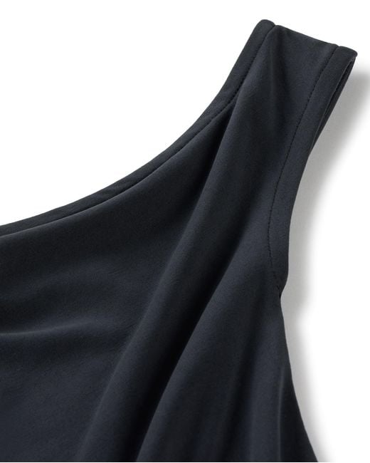 Thinking Mu Blue Asymmetrical Top Zohar