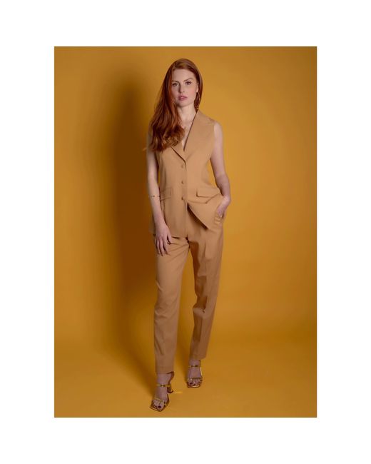 Femponiq Natural Tailored Cotton Trouser
