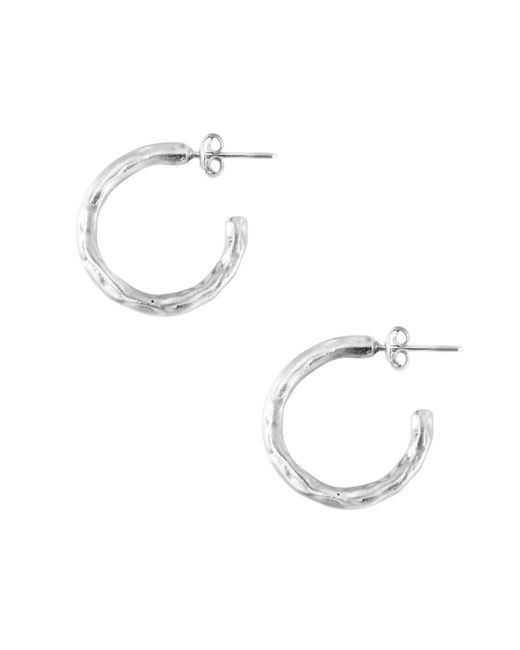 ASSUWA Metallic Galatea Hoop Earrings