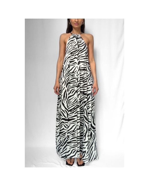 Alia Studio White Volupté Maxi Dress