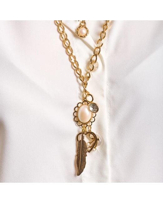 Caramel Vintage Jewellery Metallic Prudence 3 Necklace Set