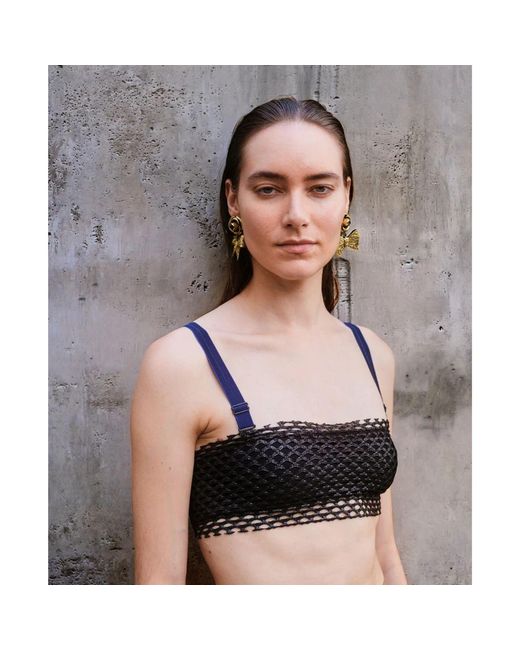Monzlapur New York Black Mermaid Bandeau