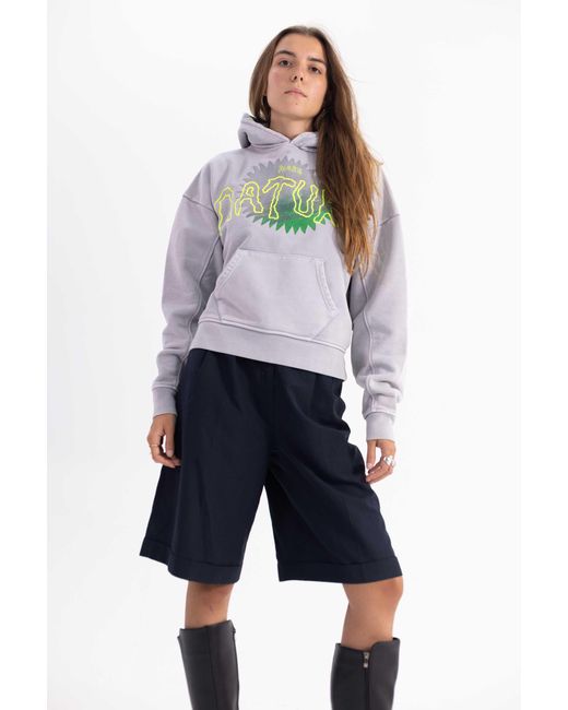 Achilles and the Tortoise Purple More Nature Hoodie