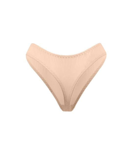 Daily Underwear Brown Neutrals Set Microfiber String Panties