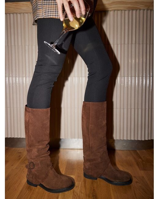 Blankens Brown The Michelle Chocolate Suede