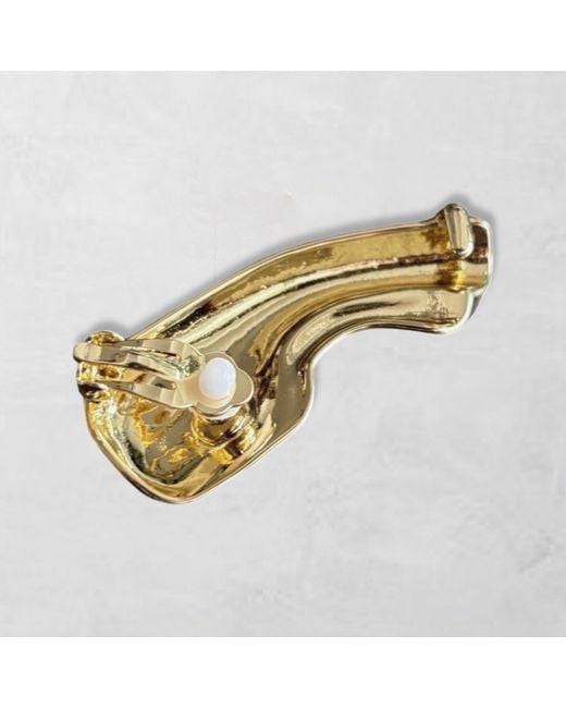 London Atelier Byproduct White Ear Cuff Earring One Piece