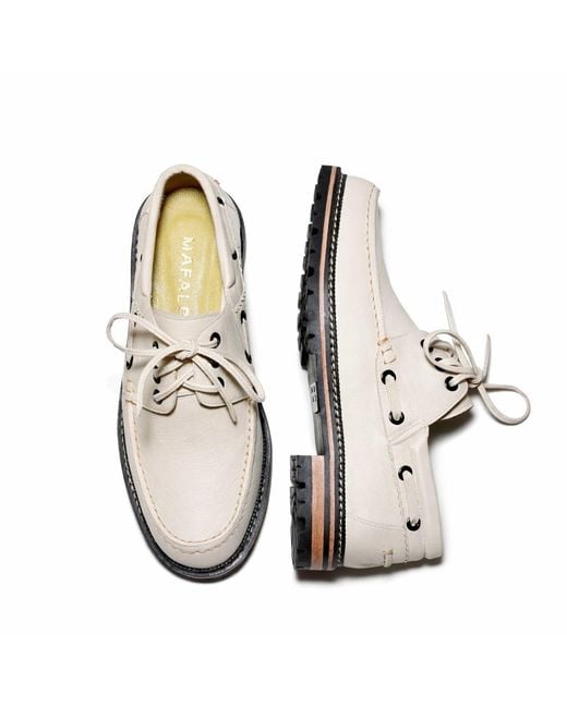 Mafalda Metallic Donatela Off Boat Shoes