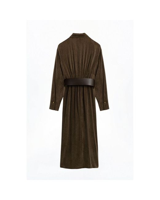 lavendar brown dresses Fleur Nocturne Dress – Peruvian Connection main image 1