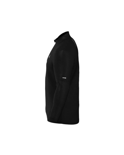 Aora Athletics Black Half Zip Longsleeve for men