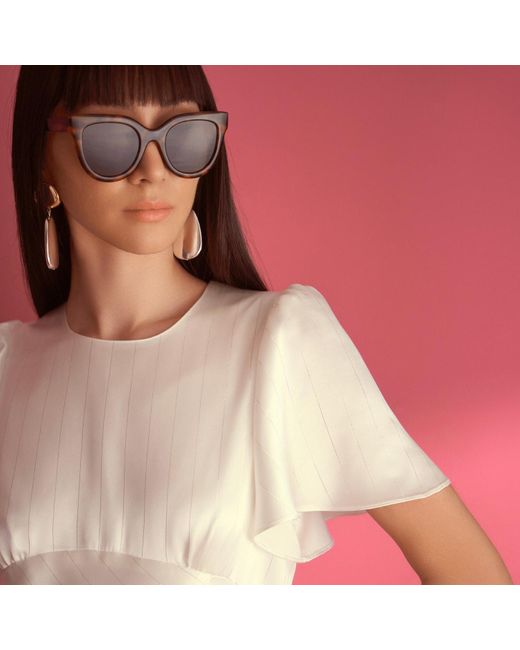 Emma Wallace Gray Linia Dress