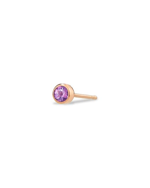 Maya Brenner Pink Birthstone Stud