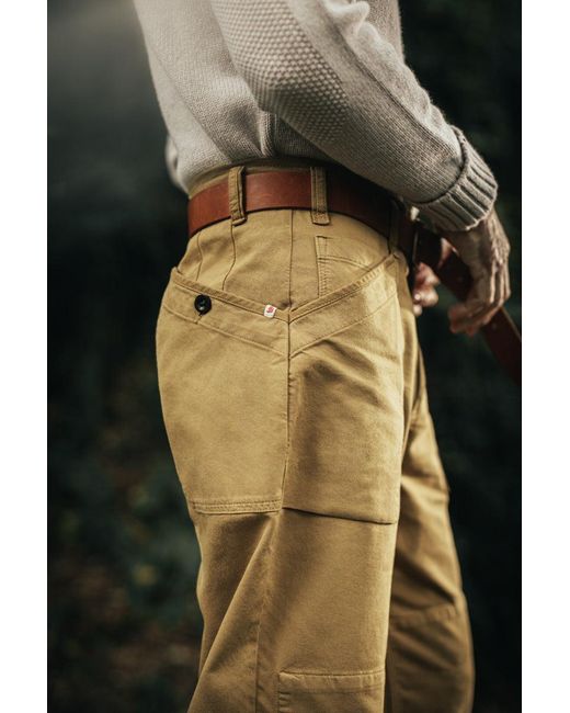 &SONS Trading Co Natural Neutrals Shigoto Pant Sandstone for men