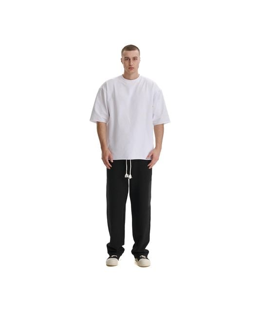 mysimplicated Black Offset Sweatpants W for men