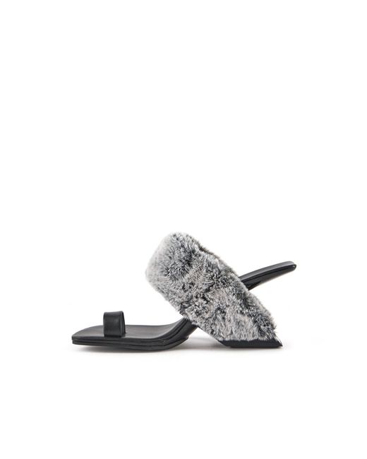 United Nude Gray Loop Toe Teddy