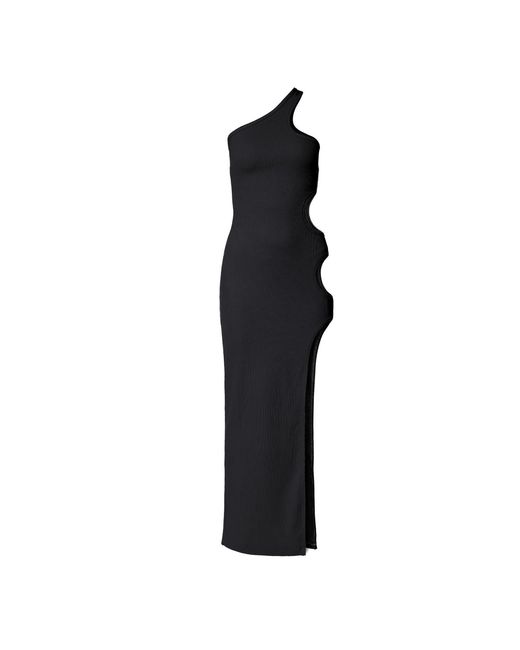AGGI by HALEWSKI Black Flavia Dress