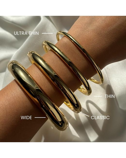 Argento Vivo Metallic Whitney Bangle