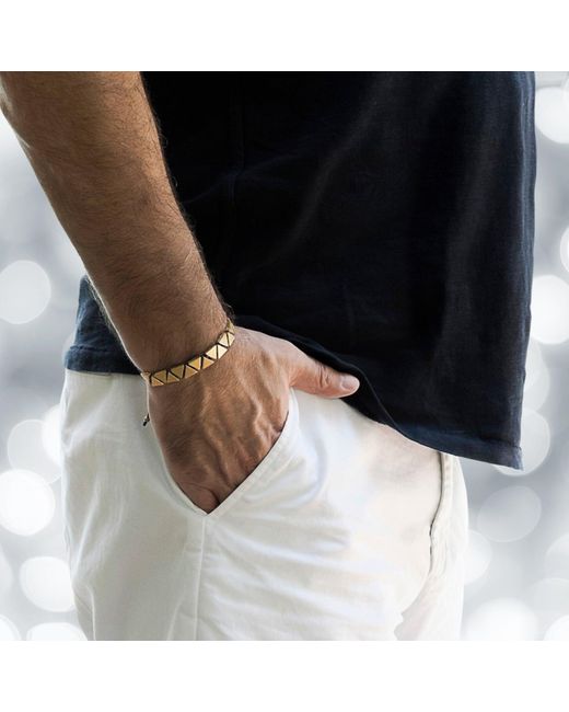 Ebru Jewelry Blue Calming Woven Bracelet for men