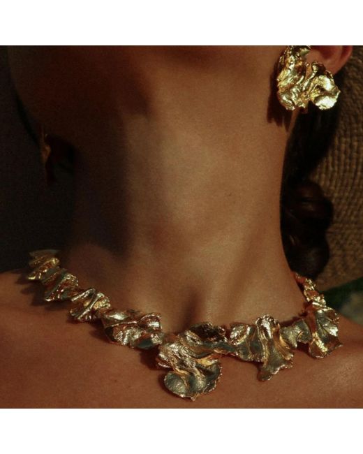EVA REMENYI Metallic Artemis Choker