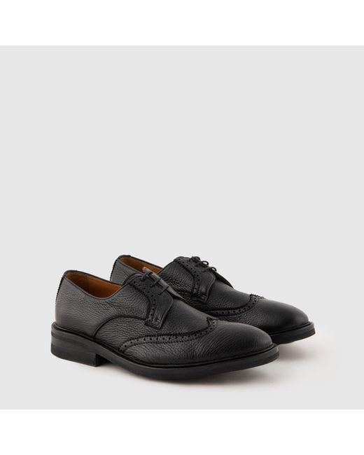 Mariano Shoes Black Vade Derby for men