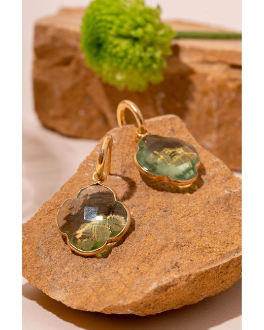 Zynnia Collective Green Clover Dangles