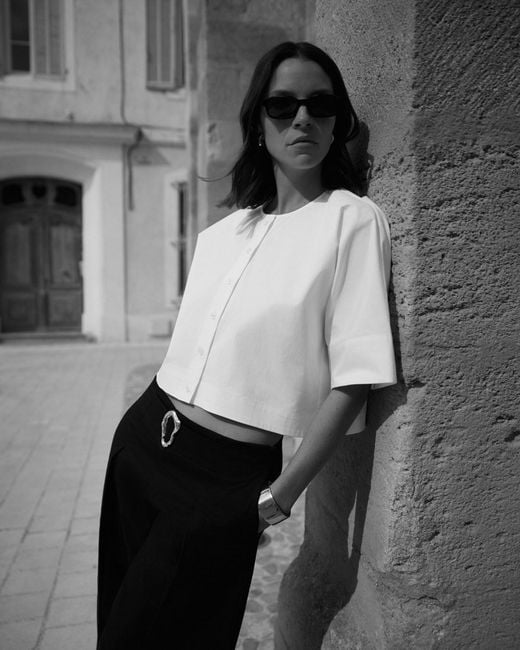 Fob Paris White Rebecca Shirt