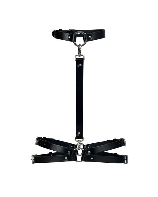 Haute Cuir Black Splendour Leather Harness