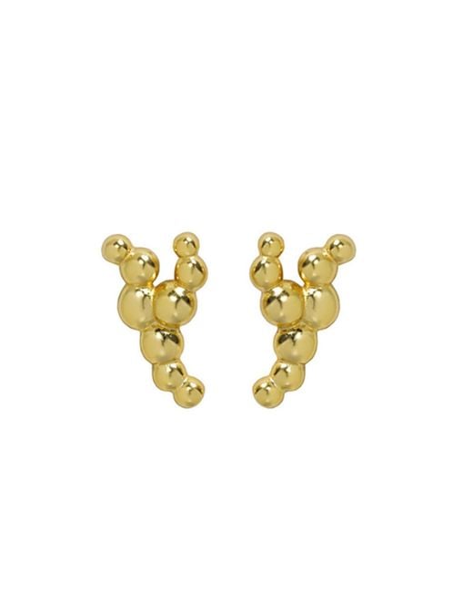 Janus Edinburgh Metallic Fairy Glen Vermeil Sterling Earrings