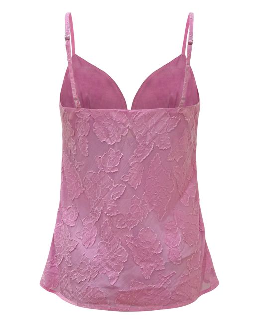 Why Mary Purple Cami Top With Straps