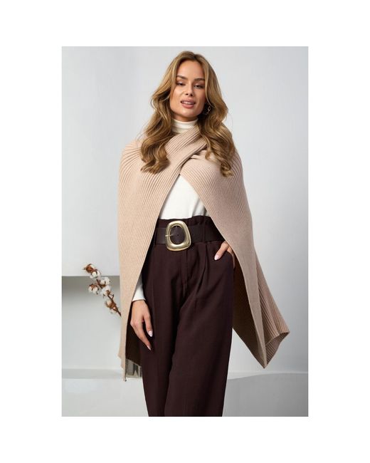 Saachi Natural Drapey Ribbed Shawl
