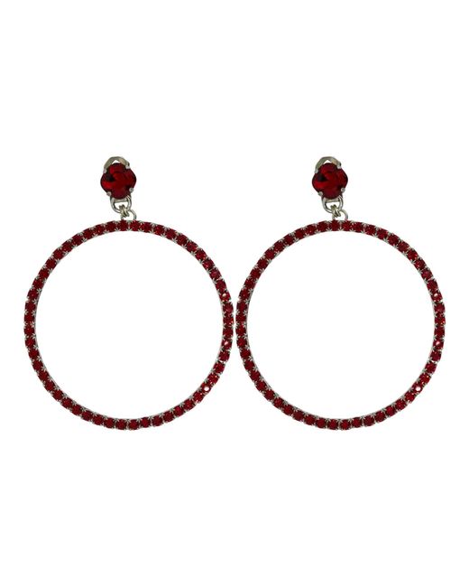 Vicki Sarge Brown The Large Hoop Earrings