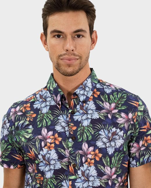 Lords of Harlech Multicolor Tim Colorful Floral for men