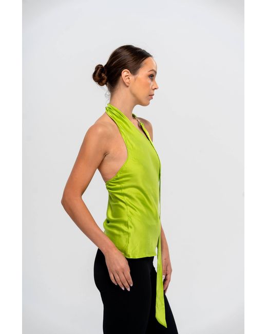The Ethos Studio Green Vespara Top