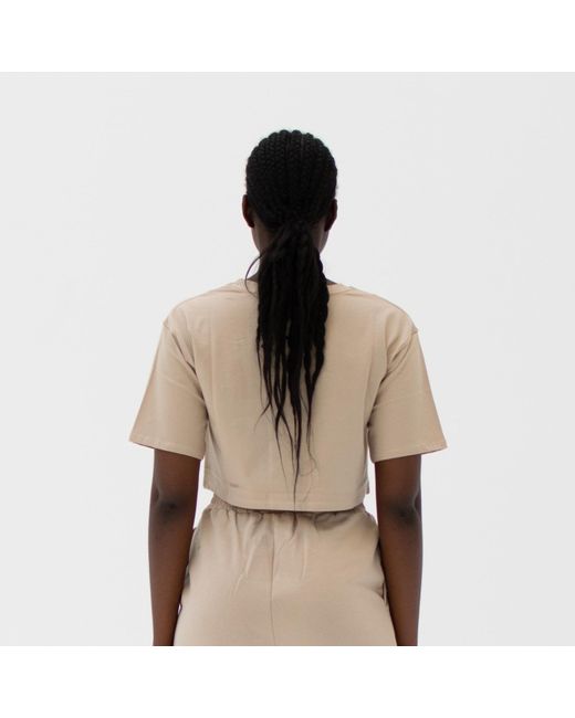 Storm Natural Neutrals Easy Crop Top Sand