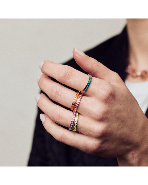 Après Youth Metallic Spark Enamel Ring
