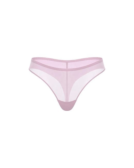 Zhilyova Pink Unnamed Thong