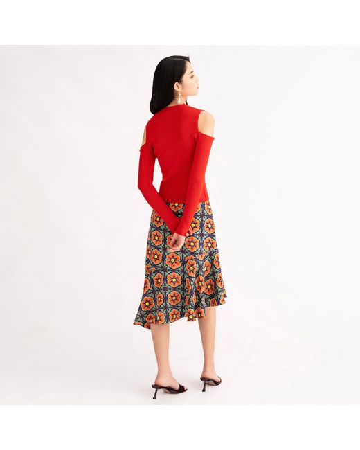 Emma Wallace Blue Fang Skirt