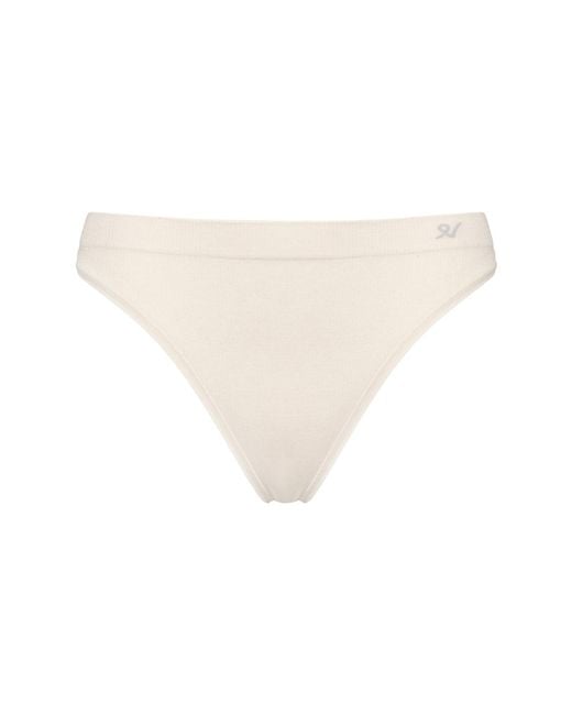 Nudea White Neutrals The Tencel Seamless Thong