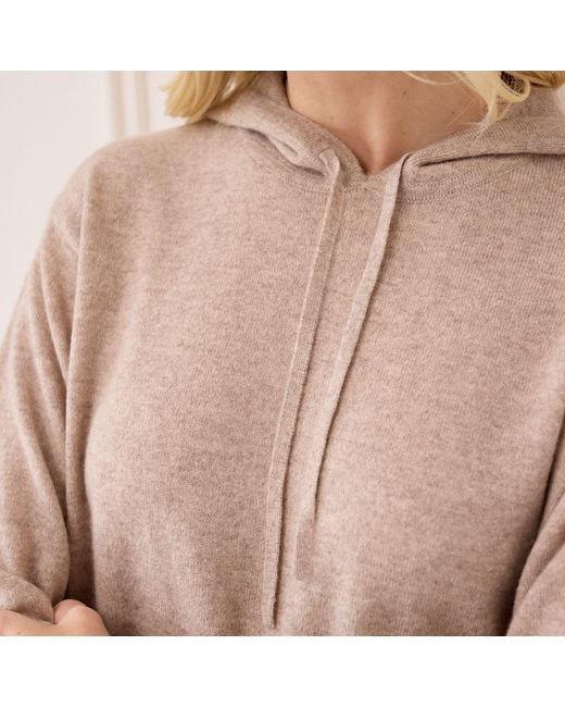 Cove Natural Cashmere Fawn Hoodie