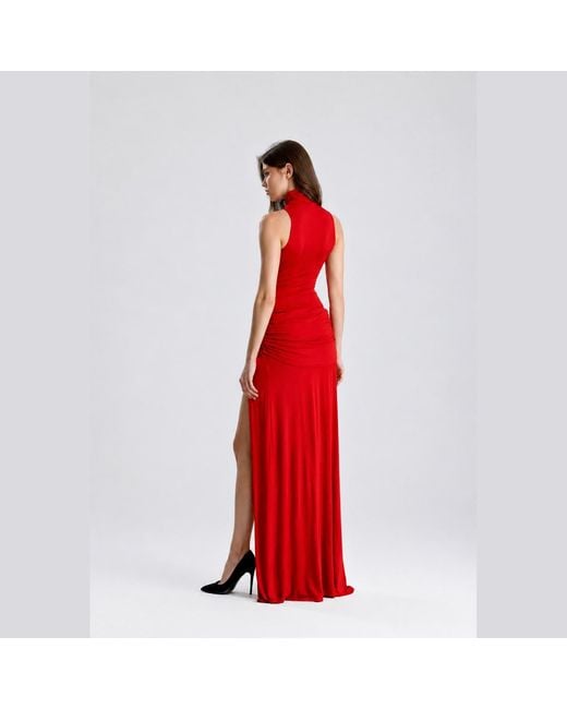 Maison De Gala Red Isadora Crimson Gown