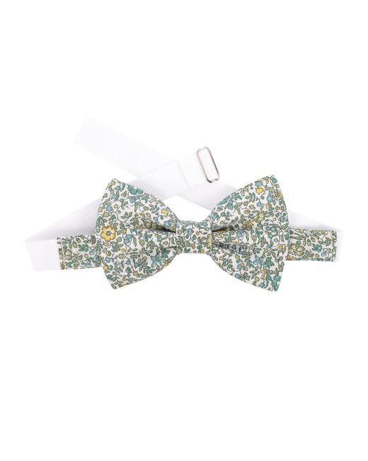 LE COLONEL Green Liberty Lime Katie & Millie Kid Bow Tie for men