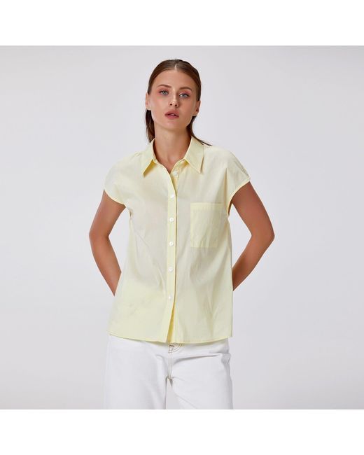 Smart and Joy Yellow Classic Short-Sleeve Shirt for men