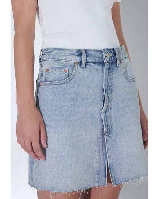 Dr. Denim Blue Ara Skirt