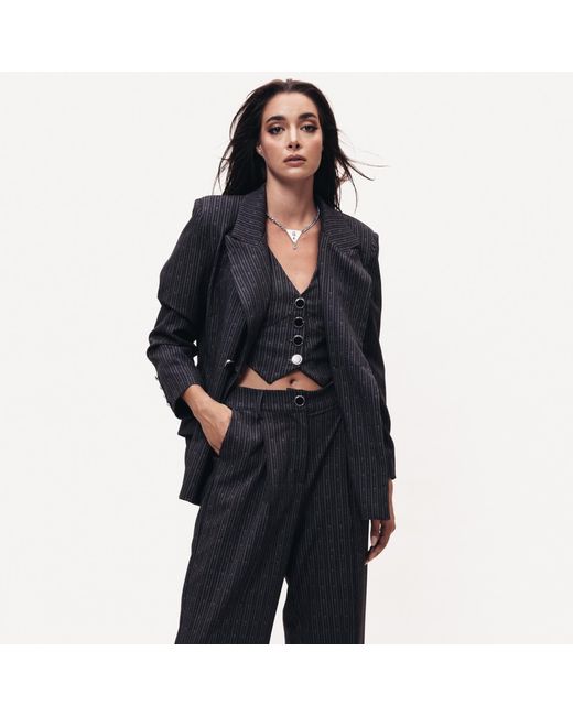 Vazaf Black Structure Blazer