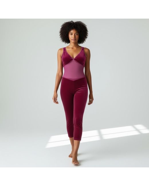Brasini Swimwear Red Naomi Bodysuit