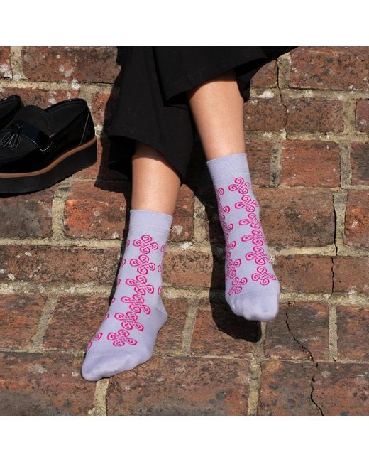 Peper Harow - Made in England Blue Knot Socks Bundle